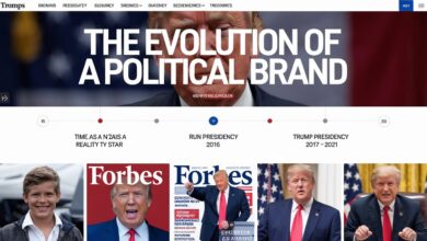 Donald Trump Website: The Evolution of a Political Brand