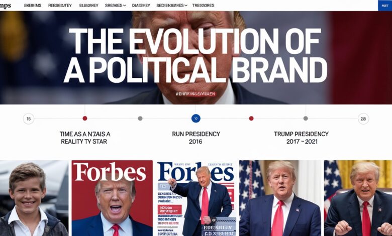 Donald Trump Website: The Evolution of a Political Brand