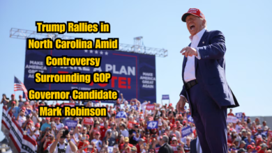 Trump Rallies in North Carolina Amid Controversy Surrounding GOP Governor Candidate Mark Robinson