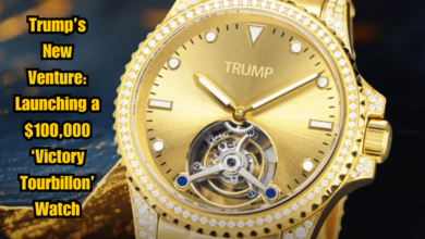 Trump’s New Venture: Launching a $100,000 ‘Victory Tourbillon’ Watch