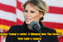 Melania Trump’s Letter: A Glimpse Into The Former First Lady’s Legacy