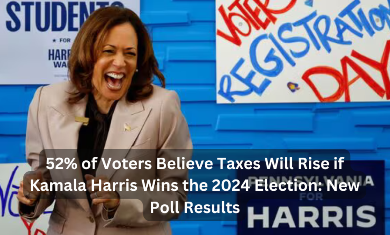 52% of Voters Believe Taxes Will Rise if Kamala Harris Wins the 2024 Election: New Poll Results