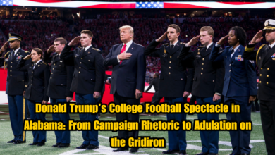 Donald Trump’s College Football Spectacle in Alabama: From Campaign Rhetoric to Adulation on the Gridiron