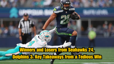 Winners and Losers from Seahawks 24, Dolphins 3: Key Takeaways from a Tedious Win