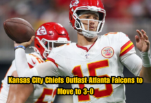 Kansas City Chiefs Outlast Atlanta Falcons to Move to 3-0